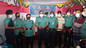 বিএমপি’র কাউনিয়া থানাধীন ভাটিখানা বিট পুলিশিং কার্যালয়ের উদ্বোধন