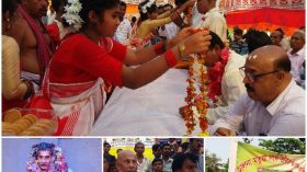 আনন্দঘন পরিবেশে শ্রী শ্রী গঙ্গাধর পাগল ঠাকুরের ১১০ তম বার্ষিক মহোৎসব অনুষ্ঠিত