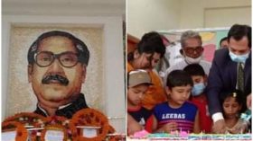 হাতীবান্ধায় উপজেলা প্রশাসনের উদ্যোগে বঙ্গবন্ধু জন্মশত বার্ষিকী উদযাপন