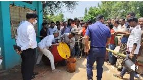 অবৈধভাবে জ্বালানি তেল মজুদ, মজুদকারীকে ৫ দিনের কারাদণ্ড