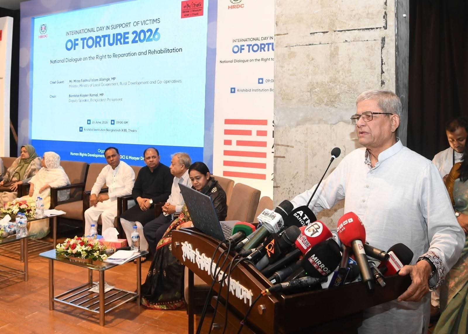 গুমের শিকার পরিবারের জন্য বিশেষ ভাতা চালুর উদ্যোগ; দায়ীদের বিচার নিশ্চিত করা হবে:মির্জা ফখরুল