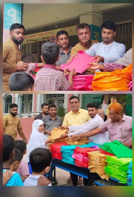 রূপগঞ্জে স্বেচ্ছাসেবক দল নেতার উদ্যোগে সহস্রাধিক শিক্ষার্থীর মাঝে শিক্ষা উপকরণ সামগ্রী বিতরণ 