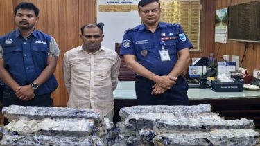 রূপগঞ্জে ১১০৭ বোতল ESKUF সিরাপসহ আটক ১, ট্রাক সিএনজি জব্দ